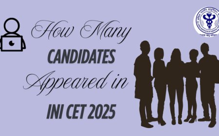 How Many Candidates Appeared in INI CET 2025? [Official Numbers Inside]