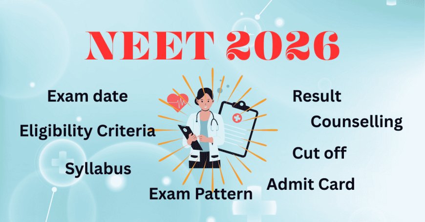 NEET 2026 Exam Date: Check Syllabus, Pattern & Application Details