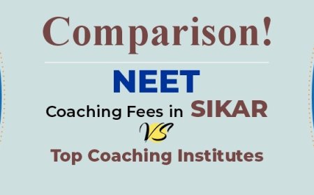 Comparison of NEET Coaching Fees in Sikar of Top Coaching Institutes
